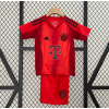 Bayern Munich FC 2024/25 Home Kids Apparel Replica Custom Jerseys Youth uniforms - Red
