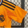 Real Madrid FC 2024/25 Away Kids Apparel Replica Custom Jerseys Youth uniforms - Orange