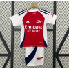 Arsenal FC 2024/25 Home Kids Apparel Replica Custom Jerseys Youth uniforms - Red