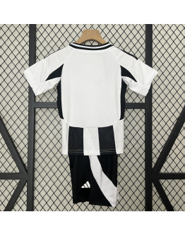 Juventus FC 2024/25 Home Kids Apparel Replica Custom Jerseys Youth uniforms - White