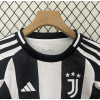 Juventus FC 2024/25 Home Kids Apparel Replica Custom Jerseys Youth uniforms - White