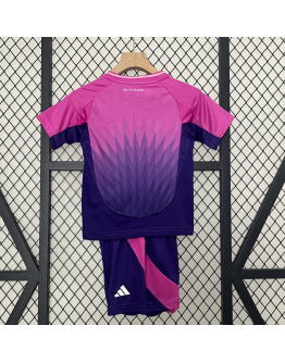 Germany 2024/25 Away Kids Apparel Replica Custom Jerseys Youth uniforms - Pink
