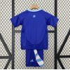 Argentina 2024/25 Away Kids Apparel Replica Custom Jerseys Youth uniforms - Blue