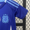 Argentina 2024/25 Away Kids Apparel Replica Custom Jerseys Youth uniforms - Blue