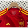 Spain 2024/25 Home Kids Apparel Replica Custom Jerseys Youth uniforms - Red