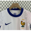 France 2024/25 Away Kids Apparel Replica Custom Jerseys Youth uniforms - White