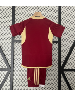 Venezuela 2024/25 Home Kids Apparel Replica Custom Jerseys Youth uniforms - Red