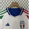 Italy 2024/25 Away Kids Apparel Replica Custom Jerseys Youth uniforms - White