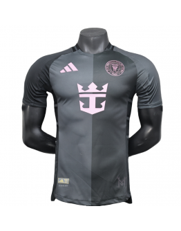 Inter Miami 2025/26 Away Replica Custom Jersey Messi jerseys- Black