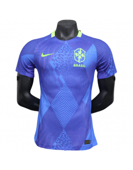 Brazil International Football Team 2025/26 Away Replica Custom Jerseys - Deep Blue
