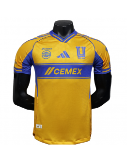 Tiger 2025/26 Home Replica Custom Jersey Customize Soccer Jerseys- Yellow