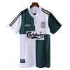 Liverpool FC 95/96 Adult Short Sleeve Retro Jerseys-Green