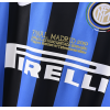 Inter Milan FC 09/10 Adult Short Sleeve Retro Jerseys for Football Fans-Blue