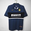 Inter Milan FC Vintage Sport Jerseys Adult Short Sleeve Retro Jerseys