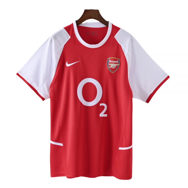 Arsenal FC 02/03 Adult Short Sleeve Retro Jerseys-Red