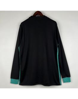 Real Madrid FC 17/18 Away Retro Jerseys for Football Fans-Black