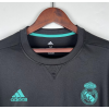 Real Madrid FC 17/18 Away Retro Jerseys for Football Fans-Black