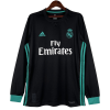 Real Madrid FC 17/18 Away Retro Jerseys for Football Fans-Black