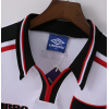 Manchester United FC 98/99 Away Adult Short Sleeve Retro Jerseys-White