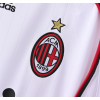 AC Milan FC 06/07 Away Long Sleeve Adult Short Sleeve Retro Jerseys for Football Fans-White