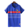 France International Soccer Team 95/96 Home Short Sleeve Retro Jerseys for Football Fans-Blue
