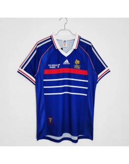France International Soccer Team Vintage Sport Jerseys Adult Short Sleeve Retro Jerseys