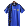 Argentina International Soccer Team 1994 Away Short Sleeve Retro Jerseys for Football Fans-Blue