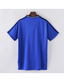 Argentina International Soccer Team 1994 Away Short Sleeve Retro Jerseys for Football Fans-Blue