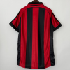 AC Milan FC 98/99 Home Short Sleeve Retro Jerseys for Football Fans-Red