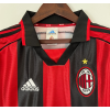 AC Milan FC 98/99 Home Short Sleeve Retro Jerseys for Football Fans-Red