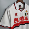 AC Milan FC 93/94 Away Short Sleeve Retro Jerseys for Football Fans-White