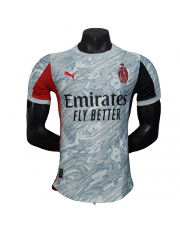 AC Milan 2025/26 Away Replica Soccer Jersey Custom Jersey Champions League Jerseys- Green