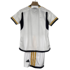 Real Madrid FC 2023/24 Home Kids Apparel Replica Custom Jerseys Youth uniforms - White