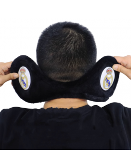 Winter Ear Muffs For Soccer Fans with FC Logo, Fleece Ear Warmers Winter Warm Earmuffs For Cold Winters Adjustable