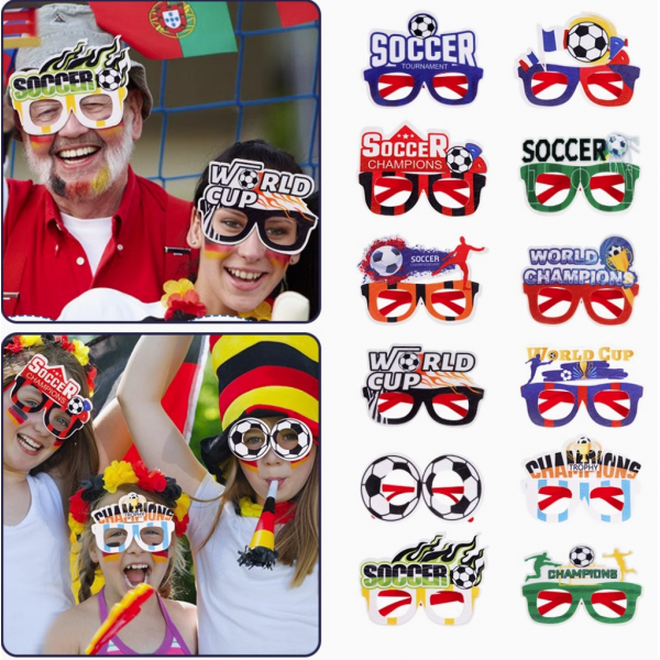 Football Headband Headdress Football Theme Bar Party Decoration Fans Cheer Props Small Gifts for Soccer Fans