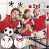 Football Theme Bar Party Decoration Football Headband Headdress Fans Cheer Props Small Gifts for Soccer Fans