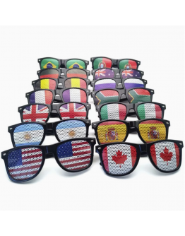 Flag stickers for sunglasses, eyelet stickers, sunglasses, small gifts for fans
