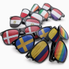 Flag stickers for sunglasses, eyelet stickers, sunglasses, small gifts for fans