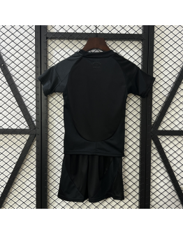 Miami FC 2025/26 Away Kids Apparel Replica Custom Jerseys Youth uniforms - Black