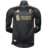 Liverpool FC 2025/26 Away Replica Custom Soccer Jerseys for Liverpool Fans- Black