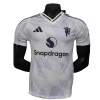 Manchester United 2025/26 Away Replica Custom Jersey Football Jersey- White