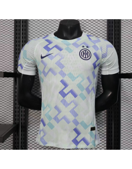 Inter Milan 2025/26 Away Replica Custom Jersey for Inter Milan fans - White