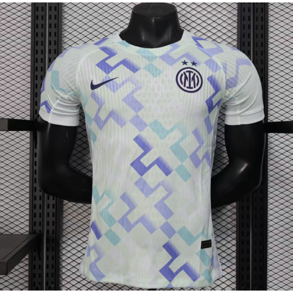 Inter Milan 2025/26 Away Replica Custom Jersey for Inter Milan fans - White