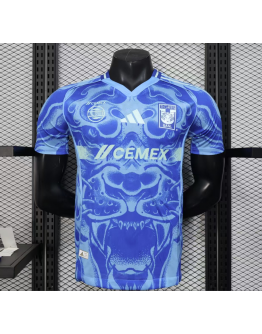 Tiger 2025/26 Away Replica Custom Jersey Customize Soccer Jerseys- Blue