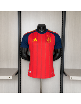 Spain 2026/27 World Cup Two Stars FIFA Champion Jerseys Replica Jerseys Custom Kids Football Jerseys