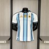 Argentina 2026/27 World Cup Home Replica Custom Jersey Jerseys-White