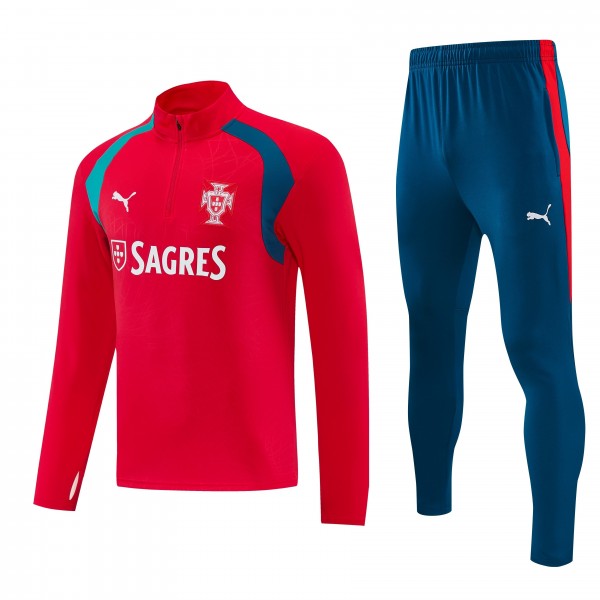 2026/27 Portugal Tracksuits Long Sleeve Soccer Training Uniforms 2026/27 Portugal Tracksuits Long Sleeve Soccer Training Uniforms