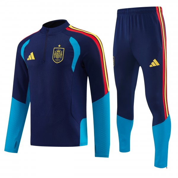 2026/27 Spain Tracksuits Long Sleeve Soccer Training Uniforms 2026/27 Spain Tracksuits Long Sleeve Soccer Training Uniforms
