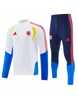 2026/27 Colombia Half Zip Tracksuits Long Sleeve Soccer Training Uniforms