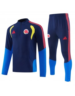 2026/27 Colombia Half Zip Tracksuits Long Sleeve Soccer Training Uniforms